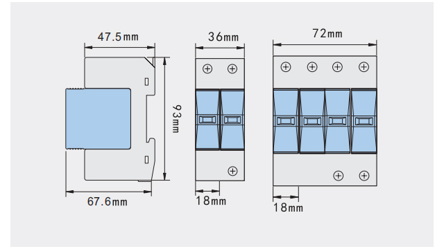 雷迅二級限壓型浪涌保護器【光束防雷】